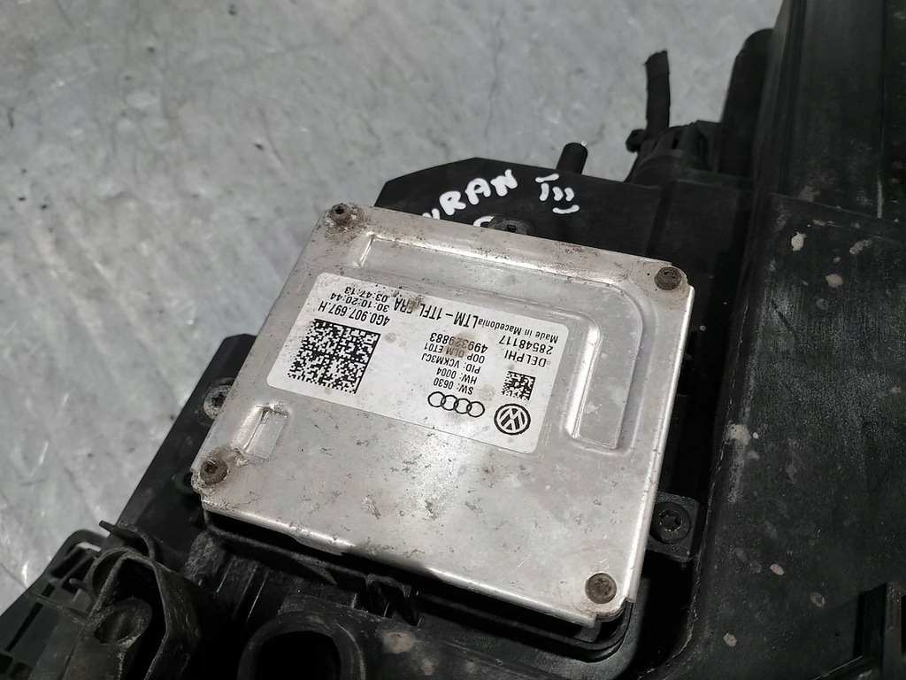 фото №12, Лампа перед права vw touran iii 5tb941036c