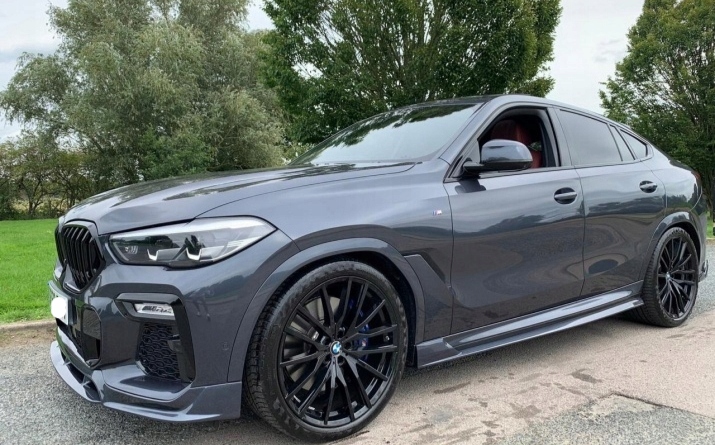 фото №8, Bmw x6 g06 mperformance набор чёрный блеск