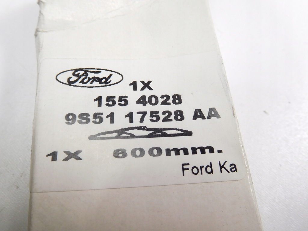 фото №6, Щетка дворники правый перед ford ka mk2 оригинальный номер 1554028