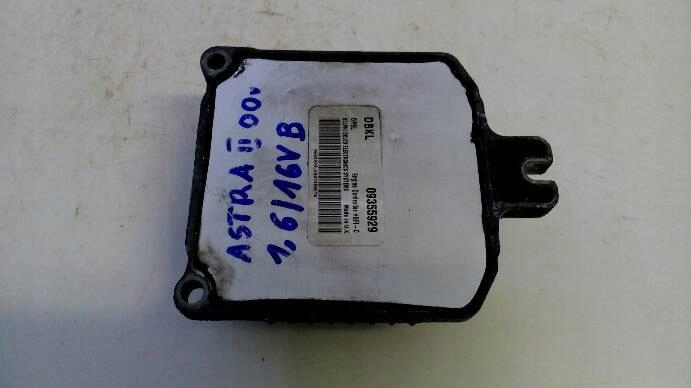 фото №7, Бортовой компьютер двигателя opel astra g ii 1,6b 09355929