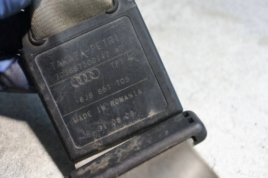 фото №6, Pas безопасности правый перед pp audi tt 8j 8j8857705