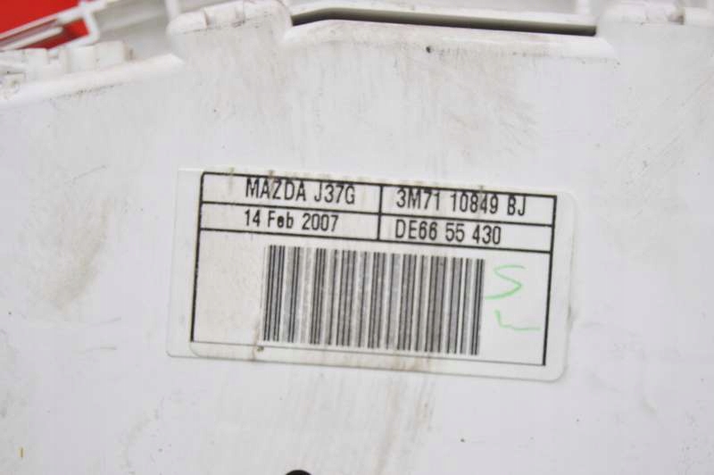 фото №10, Счетчик приборы автоматическая коробка передач eu 3m71-10849-bj mazda 2 dy 1.4 16v 80 km lift