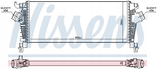 Интеркулер opel astra j astra j gtc cascada insig в Украине