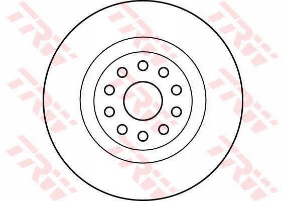 Trw гальмівні диски + гальмівні колодки перед lancia thesis в Україні