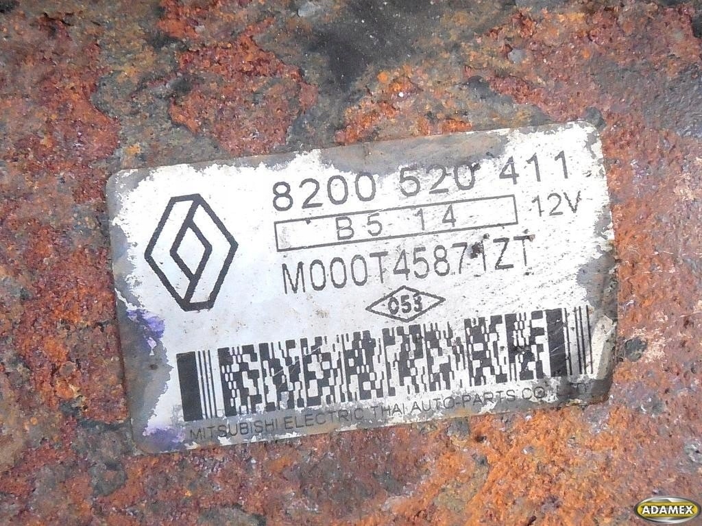 фото №6, Renault modus clio iii 1.4 2005r - стартер