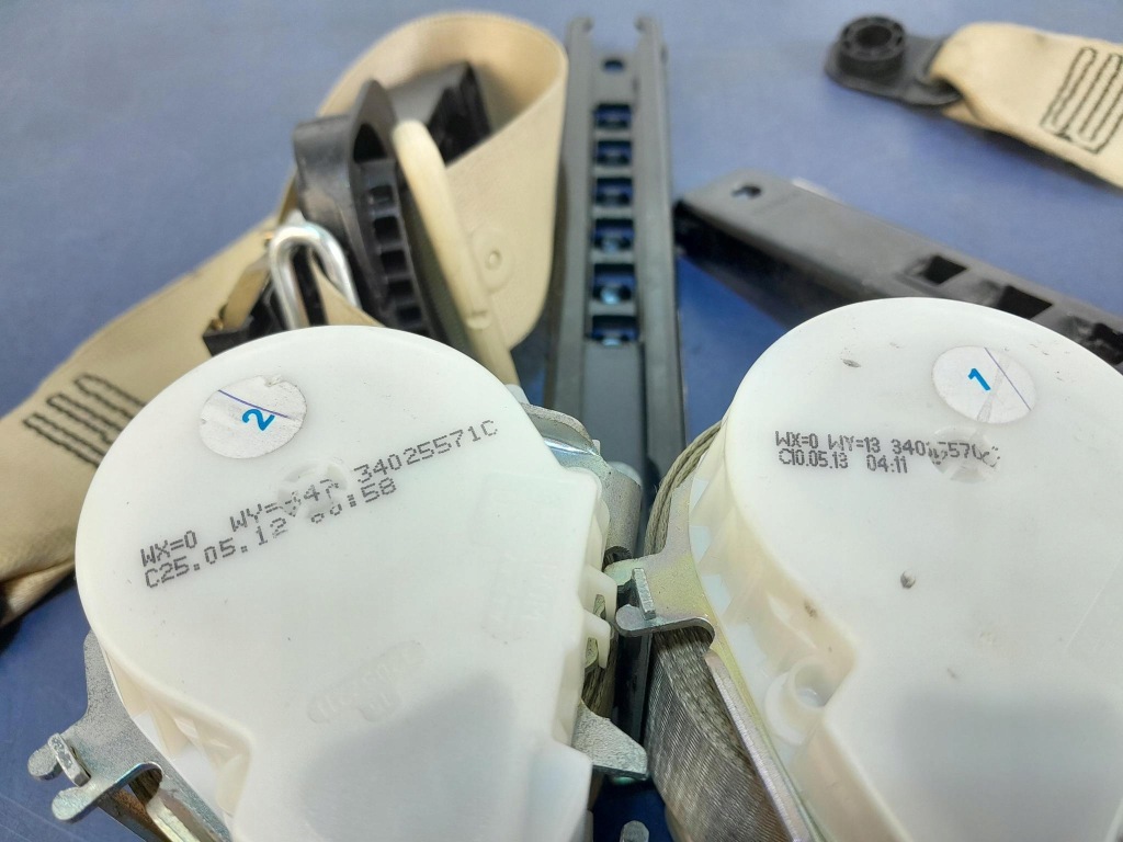 фото №3, Jaguar xf x250 ремни безопасности передние