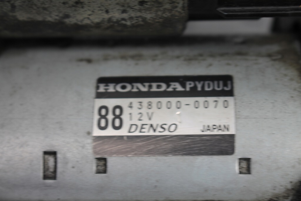 фото №6, Стартер 438000-0070 honda civic x 1.6 i-dtec 17-21