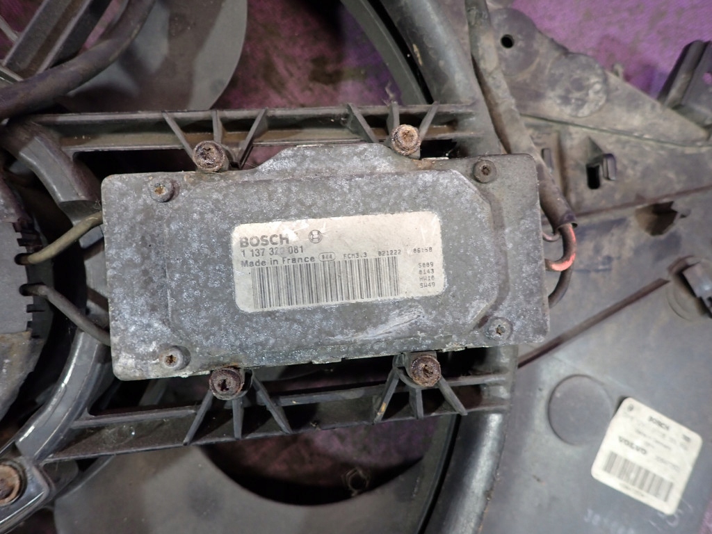 фото №5, Volvo s80 i 98-06 2.4 t вентилятор радіатора модуль 30647253 b5244t3