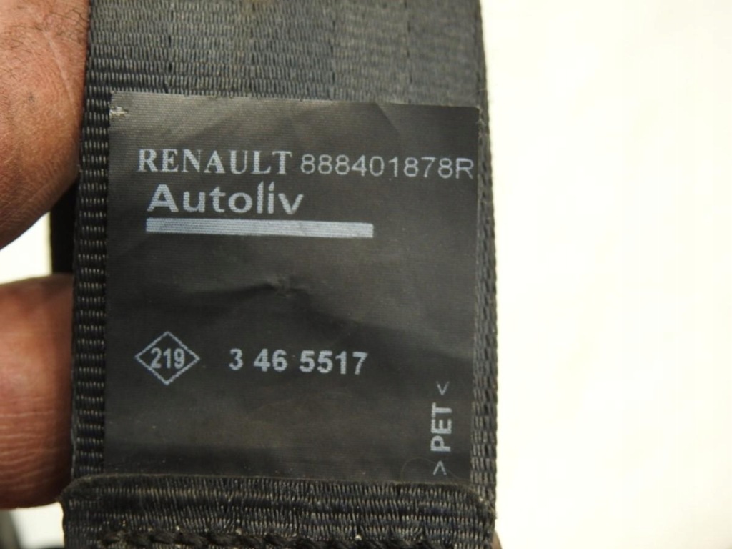 фото №6, Pas безпеки задня renault clio iv універсал 888401878r