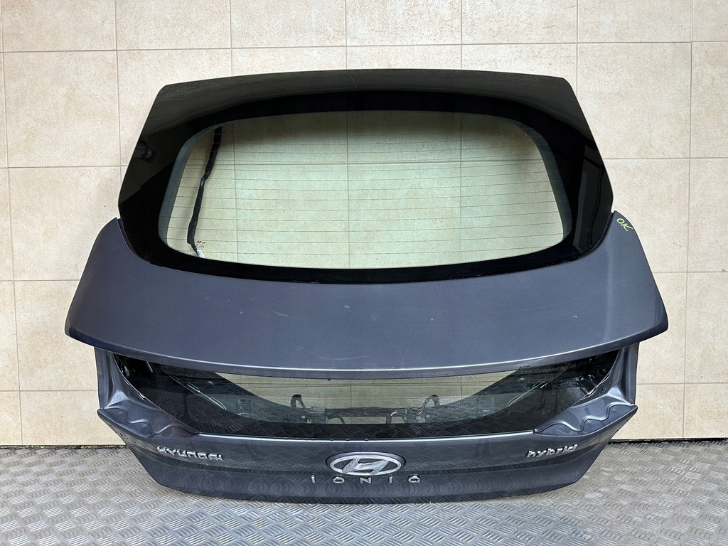 фото №1, Кришка багажника задня комплектна hyundai ioniq камера 2019 r.
