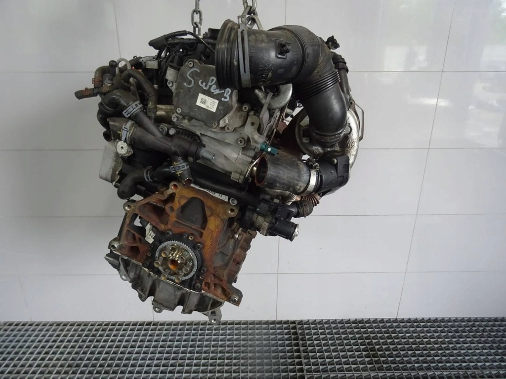 фото №12, Двигун kompletny обладнання wryski turbo cfg skoda superb ii 2.0 tdi passat b7