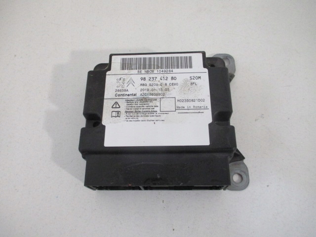 фото №1, Berlingo partner k9 2018- датчик модуль подушек подушка безопасности