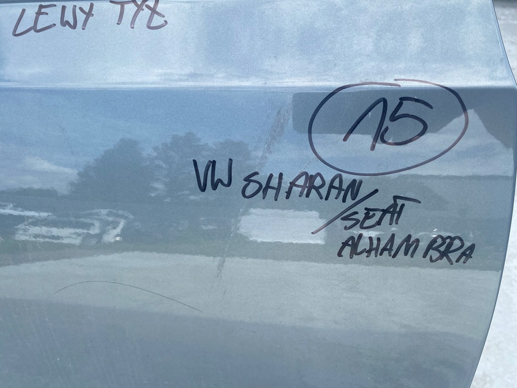 фото №11, Vw sharan seat alhambra 7n ліва двері задня задні 7n0843207 7n0843207l