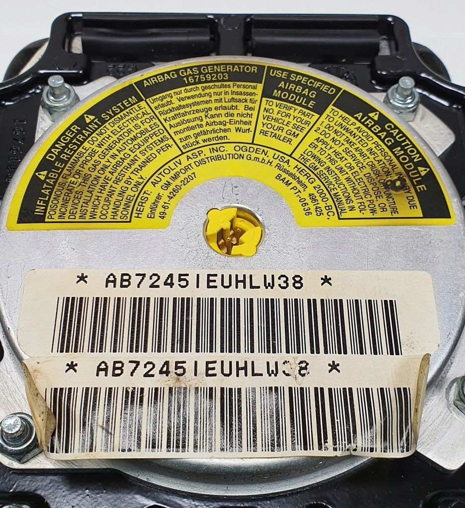 фото №5, Подушка подушка безопасности водителя chevrolet tahoe ii