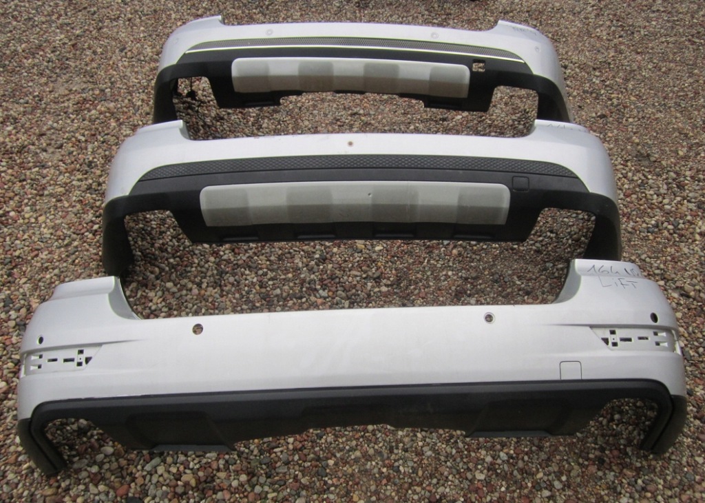 фото №1, Mercedes ml w164 164 бампер задняя задний разные