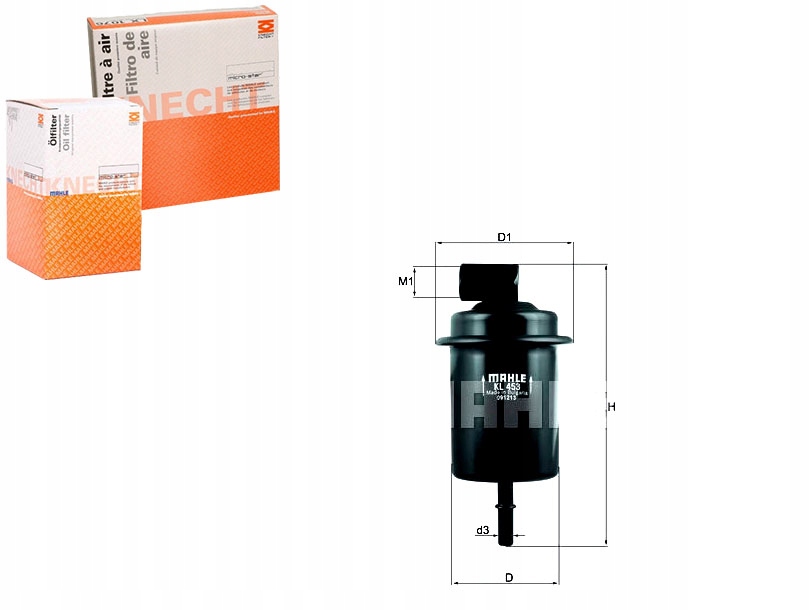 фото №1, Knecht фильтр топлива hyundai atos 1.1 08.03-12.08