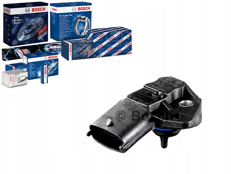 фото №1, Датчик давления воздуха - труба впускная [bosch]