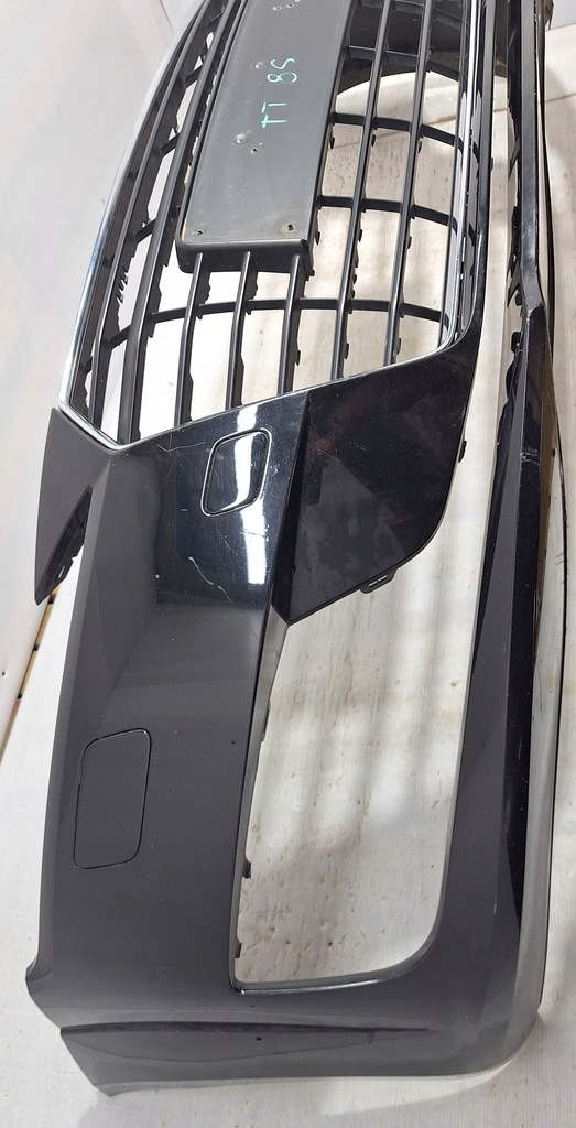 фото №8, Audi tt 8s0 14- бампер передний перед обычный решётка радиатора