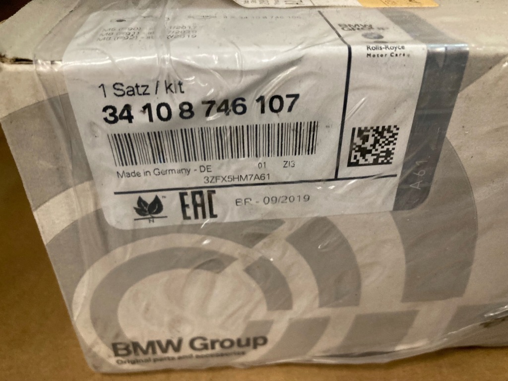 фото №1, Гальмівні колодки гальмівні перед x m f95 x6 m f96