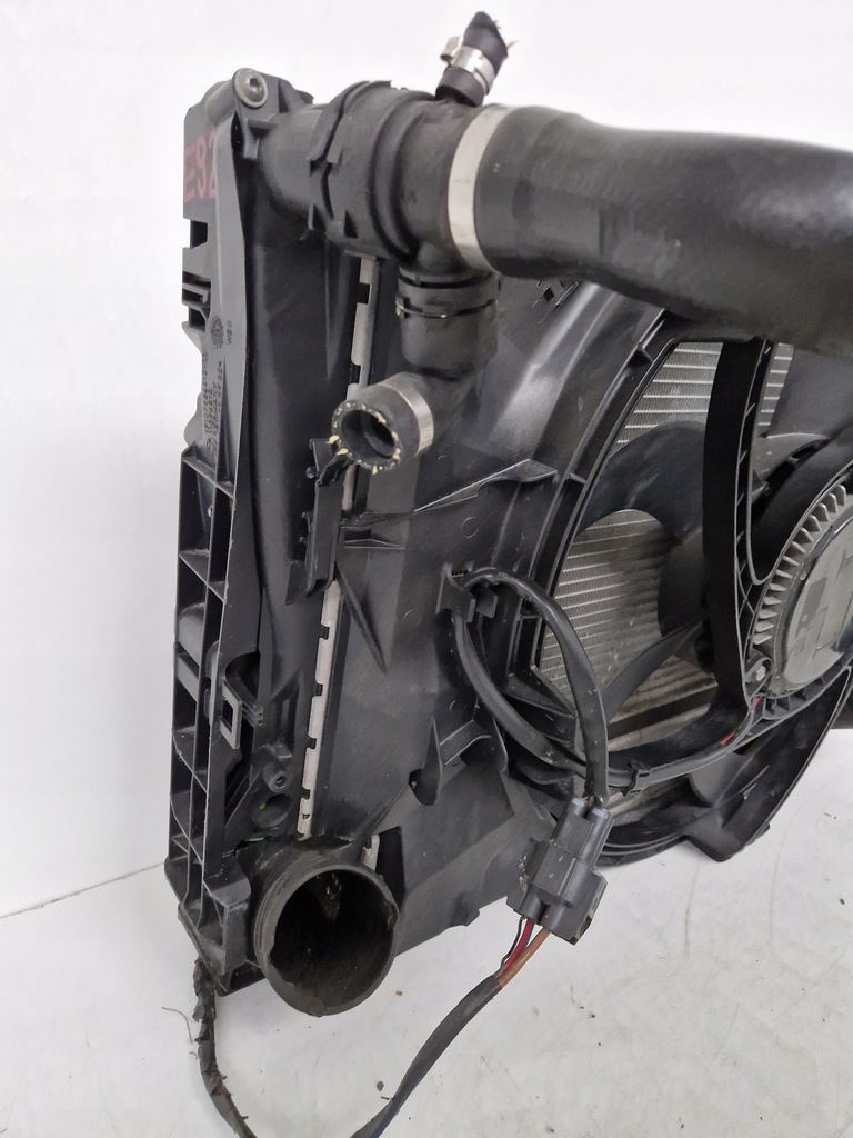 фото №11, Комплект радиатор радиатор wody вентилятор bmw 3 e90 e91 e92 e93