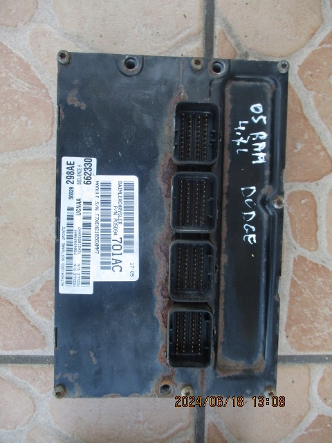 фото №1, Dodge ram 2006 4.7l блок керування бортовий комп'ютер p05094701ac