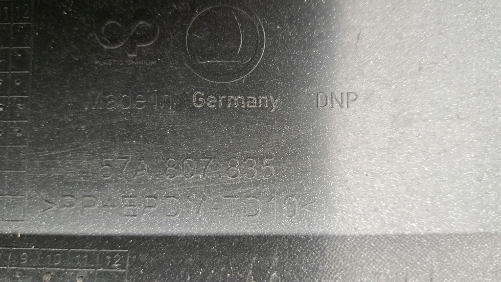 фото №13, Skoda karoq бампер задняя pdc nr2