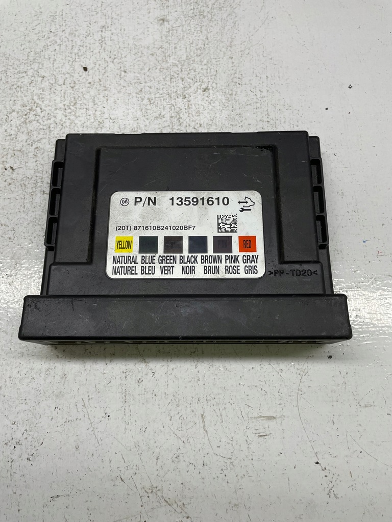 фото №1, Блок управления модуль комфорта opel 13591610