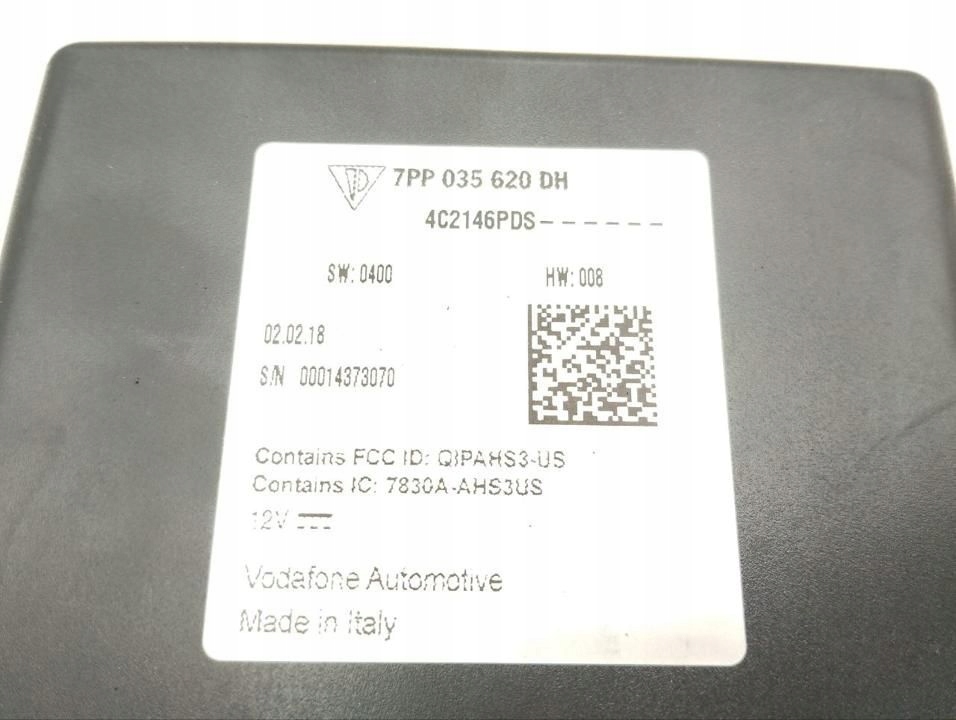 фото №6, Porsche panamera 971 2018 модуль / блок керування gps 7pp035620dh