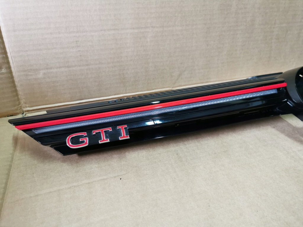 фото №7, Vw golf 8 viii 5h0 gti решётка радиатора led pod радар