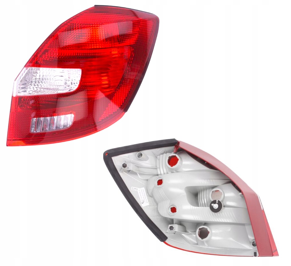 фото №8, 2x лампа задня стоп ліва права kpl skoda fabia ii 5j 2007-2015