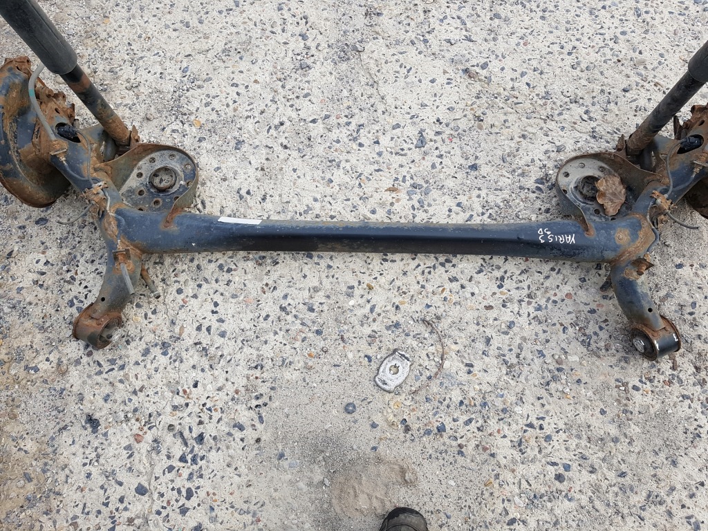 фото №3, Toyota yaris iii 3 11-17r балка подвеска задняя