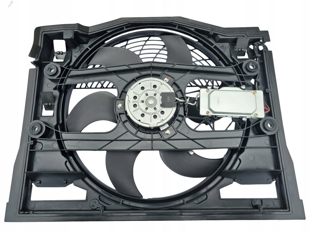 фото №1, Bmw e46 || вентилятор радіатора + модуль kpl. !!