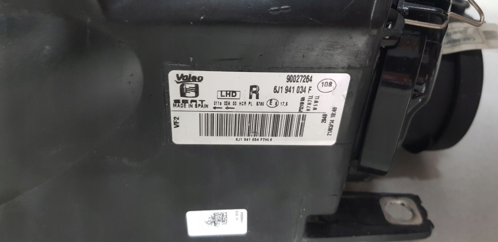 фото №8, Seat ibiza iv 6j lift 12- лампа правый перед 6j1941034f