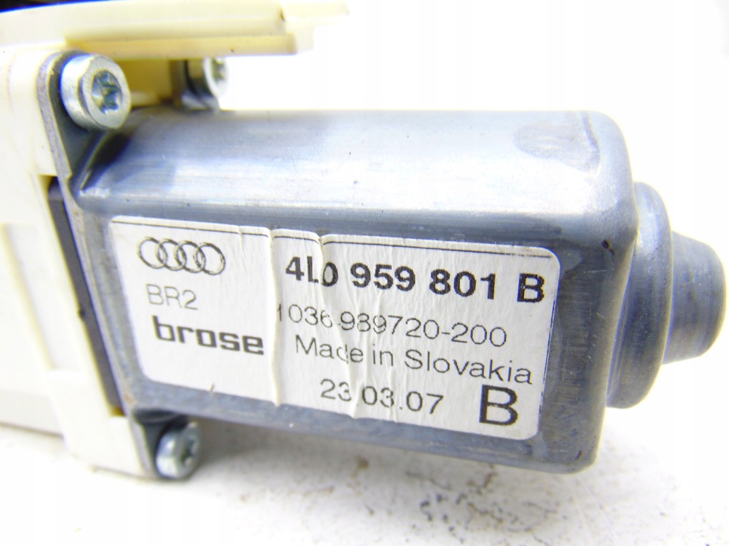 фото №7, Моторчик скло лівий перед передній audi q7 4l 4l0959801b