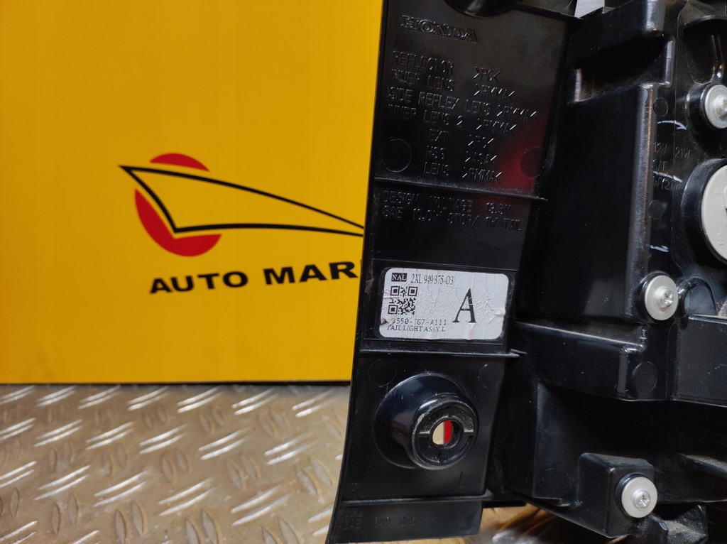 фото №6, Honda pilot 2019-2022 лампа задня ліва usa