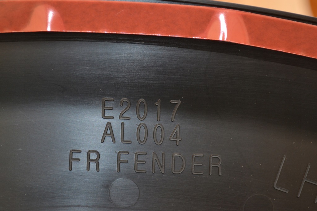 фото №7, Молдинг крила перед лівий subaru outback 14-