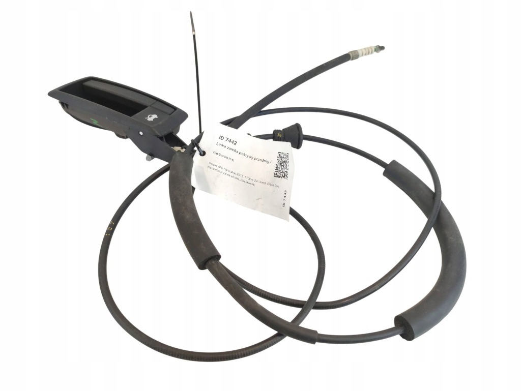 фото №1, Fiat ducato 14- трос капот 1380710080