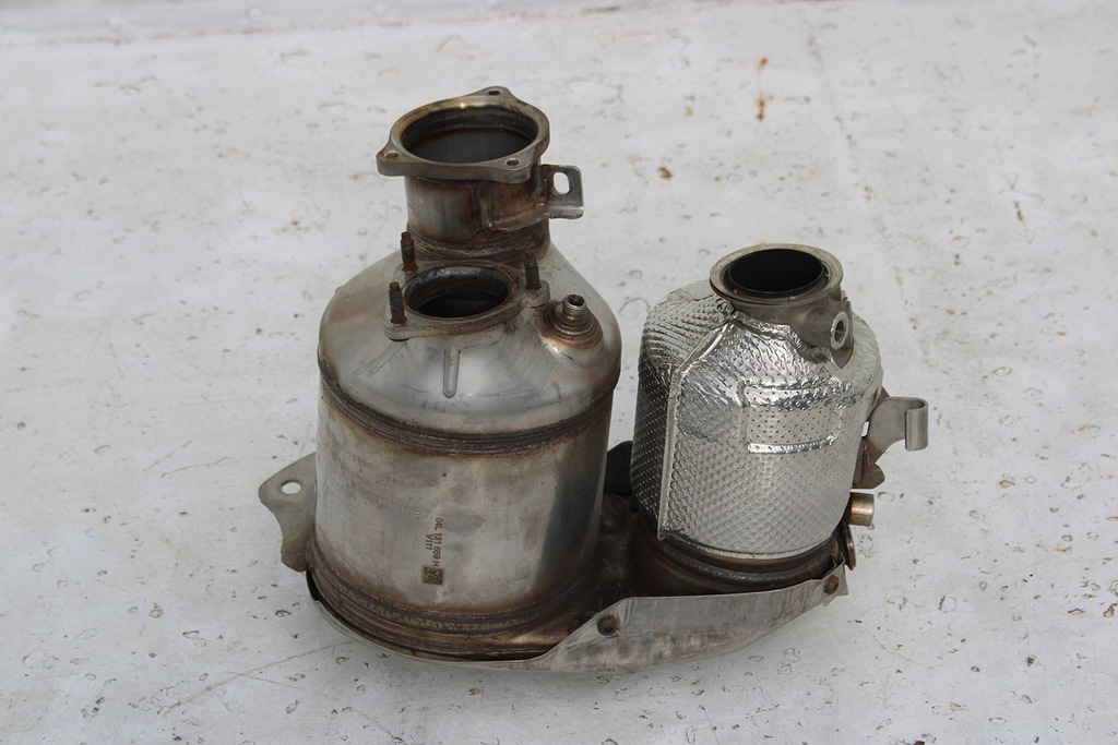 фото №6, Audi каталізатор фільтр часток твердих dpf 04l131669h 04l131765bp 04l131669