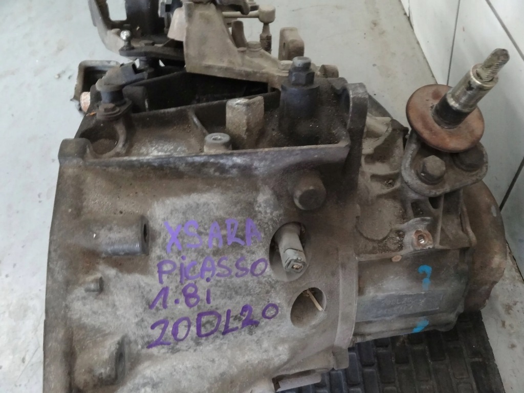 фото №6, Citroen xsara picasso 1.8 b 2000 коробка передач переключения 5 передач 20dl20