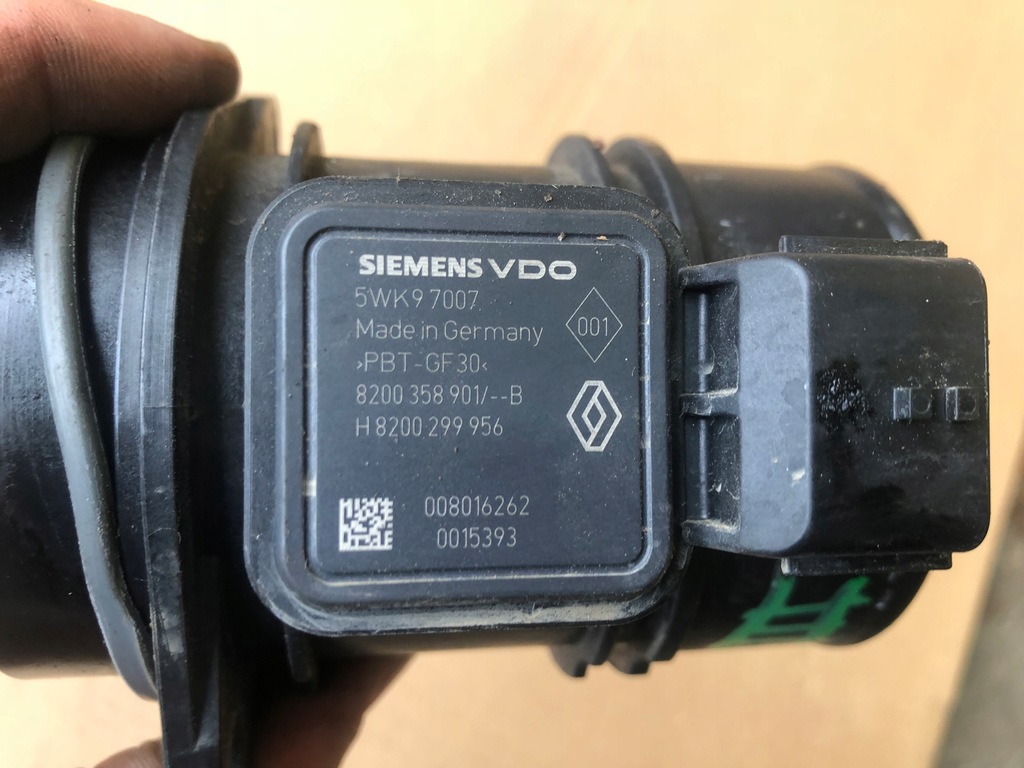 фото №2, Расходомер renault clio iii 05-09 h8200299956