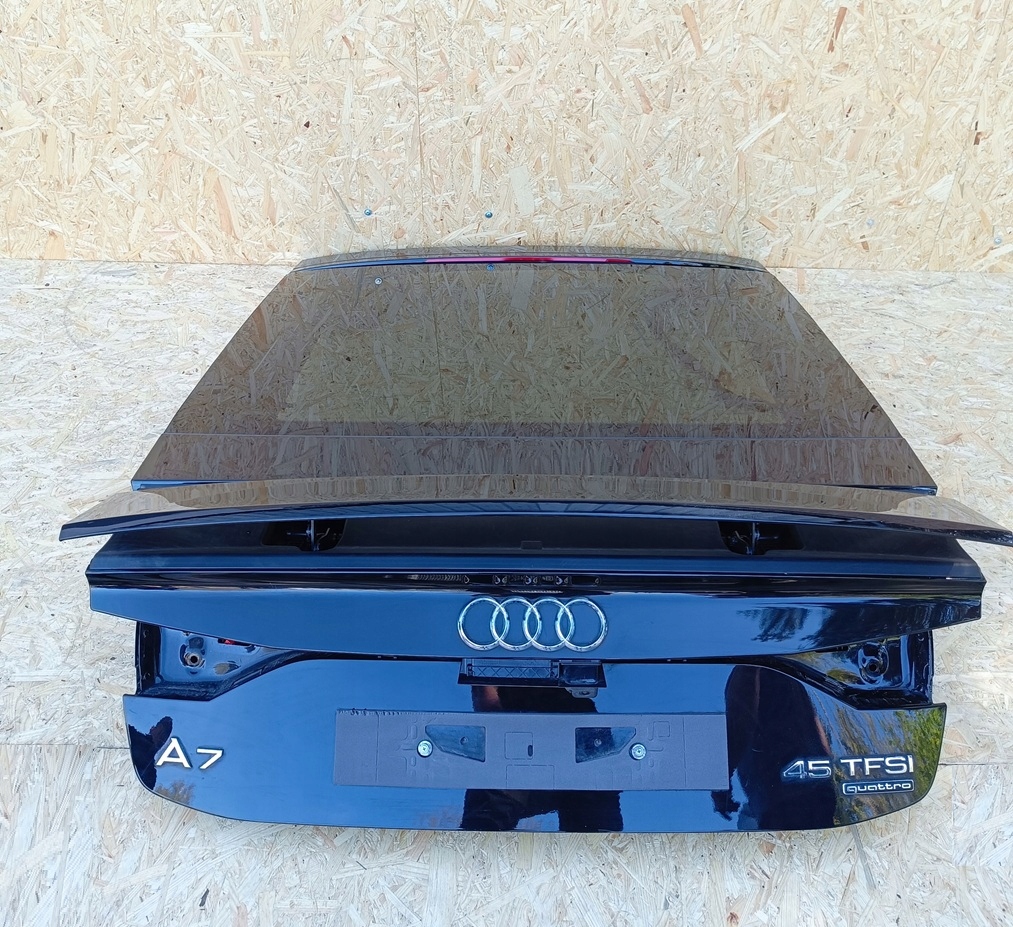 фото №1, Audi a7 c8 4k 2023r комплектная крышка багажника задняя w цвет idealna ly9z