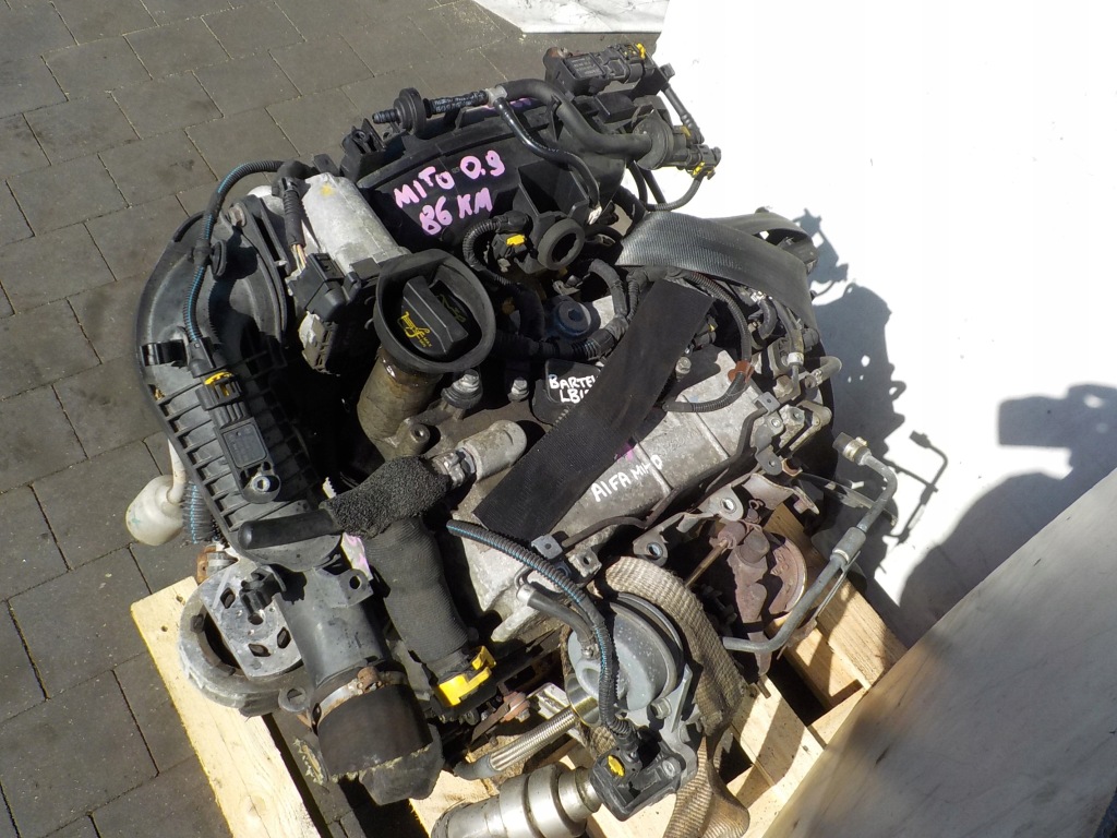 фото №3, Alfa romeo mito 14r 0.9 twiniair 86km двигатель 312a2000