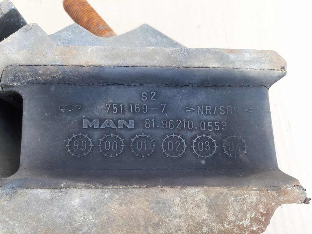 фото №11, Man tga кронштейн двигуна подушка 8196216072