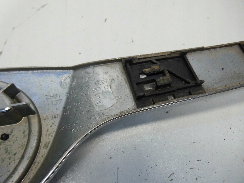 фото №11, Решітка радіатора решітка радіатора капот 5j0853661a 5j0853633a fabia ii roomster lift оригінал