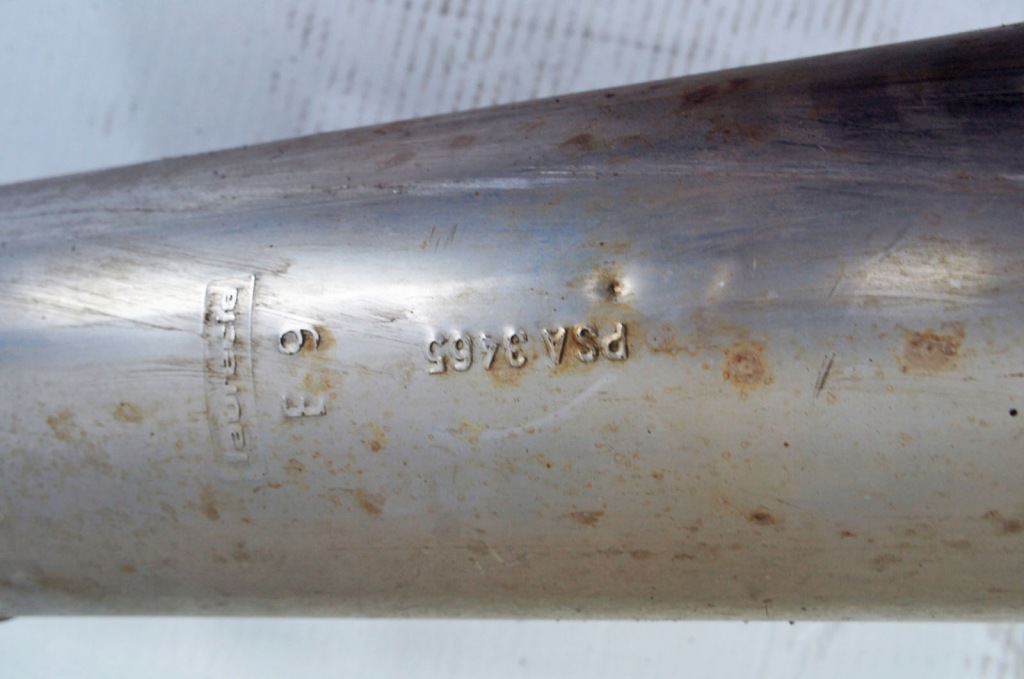 фото №5, Tn057 peugeot 508 ii 1.6i гасник вихлоп середній psa3465