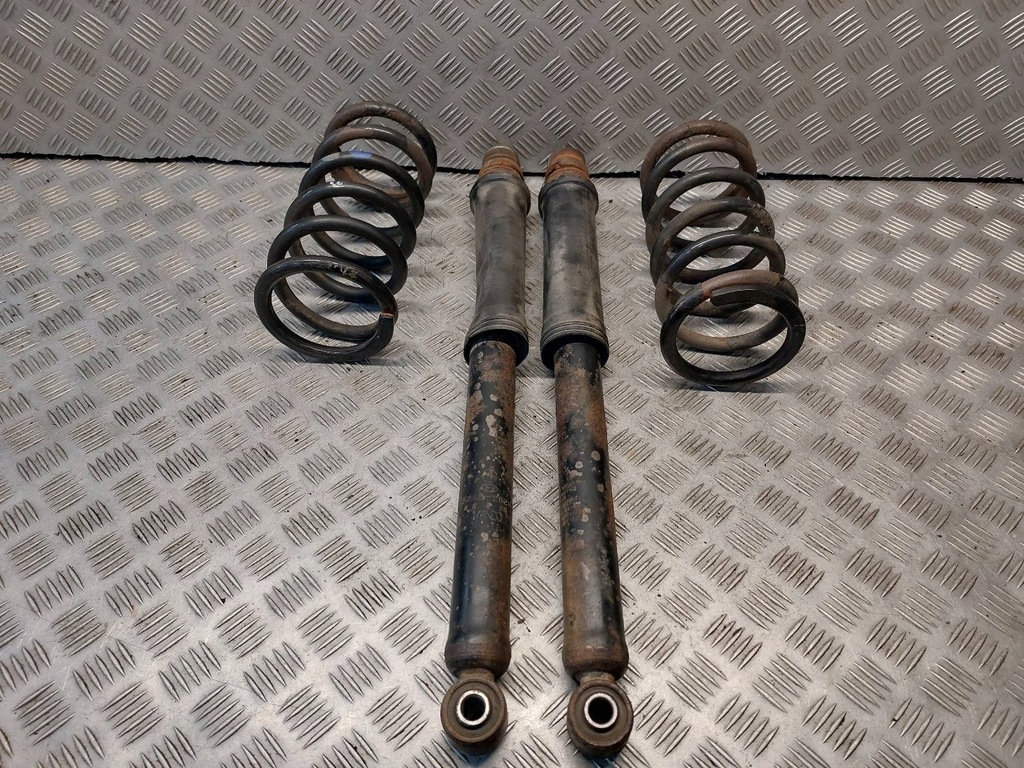 фото №1, Амортизатор + пружина левый задняя + правый задняя hyundai santa fe i