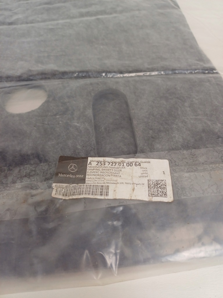 фото №8, Шумоизоляция дверь водителя mercedes benz glc w253 x253
