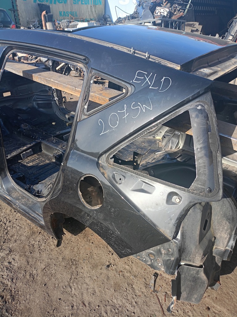 фото №1, Крыло задняя левый peugeot 207 sw четверть обшивка