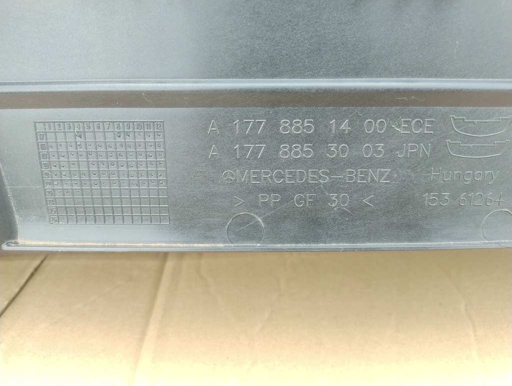 фото №8, A klasa w177 плита захист pod бампер двигун перед nowa оригінал