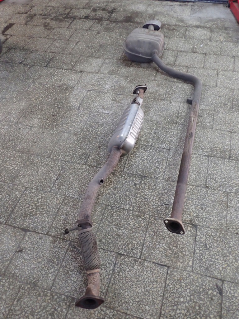 фото №1, Kia optima iv kombi труба выхлопная гаситель kpl